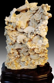 【鏡花水月】 限量藝術龍宮舍利雕件 全球僅1尊 照見自性通達無礙