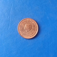 Koin Nederland 5 Euro Cent Tahun 1999-2013
