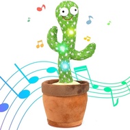 Talking Cactus Boy and Girl Toys Electronic Stuffed Toys Singing Recording and Repeating 120 Engli