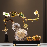Hot-selling Hot-selling Good Meaning Enamel Colorful Gold Foil Gourd Ornaments Lucky High-End Living