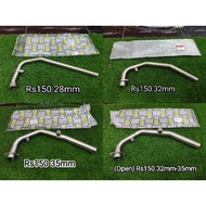 Exhaust muffler Manifold steel intake (GL RACING) 28mm 32mm 35mm honda rs150 rs 150 GOOD GOOD QUALIT