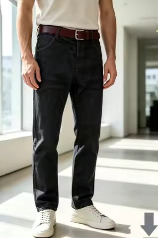 2025 NEW Men's Fashion Business Jeans Classic Style Casual Stretch Slim Jean Pants Male Brand Denim 