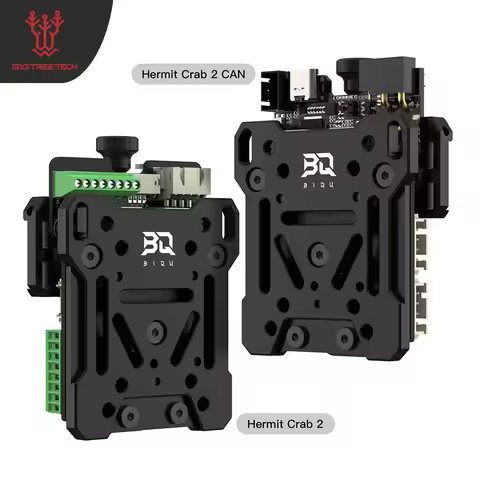 BIQU Hermit Crab CAN 2 3D Printer Quick Change Tool Head Hotend for linear POM wheel guide MK8 E3D H