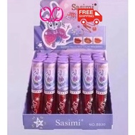 SASIMI Liptint 24s Stella Lou S-12035 Wow Coolpop Iman of Noble Kiss Beauty Pinkflash Kimuse Bobeini