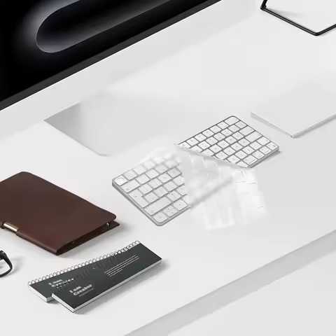 Ultra Thin TPU Keyboard Protector Cover Skin for Magic Keyboard with Touch ID A2449 A3118 Without To