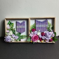 💥SIAP GUBAH💥 FRAME HANTARAN MAS KAHWIN VIRAL FREE FLOWER DECOR