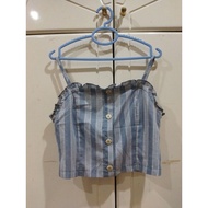 Preloved Kitsch Cute Crop Top