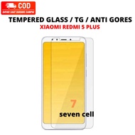 Tempered GLASS / TG XIAOMI REDMI 5 PLUS ANTI Scratch PREMIUM Quality GLASS