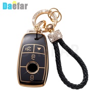 4 Buttons TPU Car Key Case Cover for Mercedes Benz E C S GLC Class E200 E400 E63 W213 S550 S560 C260