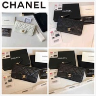 CC Bag Gucci_ Bag LV_Bags design AP0374 Letter plaid chain short wallet lambskin women's le b S9EM