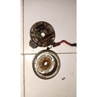 spul magnet Honda prima grand engkel pnp win ulung C70 buat bahan barang masih ORI bawaan motor by C
