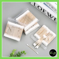 Eco-Friendly Cotton Buds / Cotton Buds Contents 100 PCS / Eco-Friendly Bamboo Cotton Buds