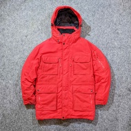 R2 Rider Jeans - Goose Down Parka Jacket Men Outdoor Goose Down Headdress Mountain Camping Hiking Wi