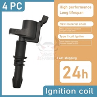 4pcs Ignition Coil for 2005-07 Ford F150 Truck V8 5.4L DG511 3L3E-12A366-CA 3L3Z-12029-BA DG511 FD50