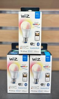 💥全新現貨💥WiZ Wi-Fi 黃白光彩光  智能LED燈泡 A60 E27