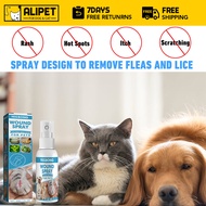 YEGBONG 30 ml Wound Spray for Dogs Cats Skin Rash Scratching Wound Treatment Repair Antibacterial Li