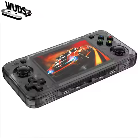 WUDS R36H Retro Handheld Game Controller With 64 Bit High-Performance Processor, 3.5-Inch HD Screen,