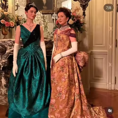 The Gilded Age Cosplay Blue Victorian Afternoon Bustle Duchess Dress Royal Court Civil War Southern 