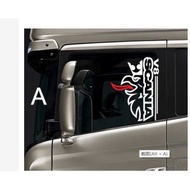 2 x SCANIA TRUCKS GRIFFIN LOGO SIDE WINDOW STICKER