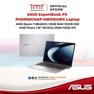 ASUS ExpertBook P3 PM3606CHAP-MB0164WS Laptop | AMD Ryzen 7-8840HS | 16GB RAM 512GB SSD | AMD Share 