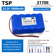 TSP 24V Lithium Battery Pack 22.2V 21700 Smart BMS Rechargeable Battery for Solar UPS RV DIY
