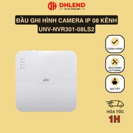 GENUINE - 08-channel IP camera recorder UNV-NVR301-08LS2