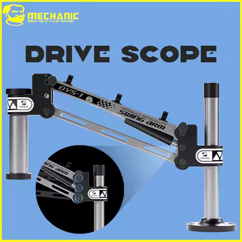 MECHANIC DVS-1 Microscope Hydraulic Shock Absorbing Swing Arm for PCB Repair with Adjustable Stand P