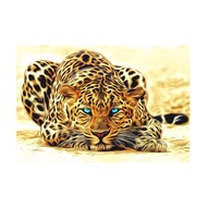 Be BJ2 Animal 40x50cm diy oil painting paint by number panther dw PA4