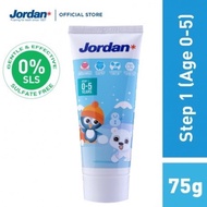 Jordan Toothpaste Step 1 / Step 2 - Children's Toothpaste