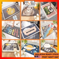 Cute Design Fluffy Mat Bathroom Soft Plush Rug Non-Slip Good Water Absorbent Floor Mat Karpet Bulu A
