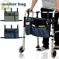 Walker Bag with Cup Holder Large Capacity Storage Pouch Wheelchairs Storage Organizer Bag SHOPABC7986