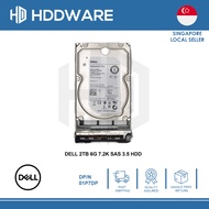 DELL 2TB 7.2K 6G SAS 3.5" 512n HDD // 01P7DP // 1P7DP // ST2000NM0023