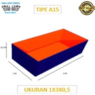 Pool Tarpaulin A15 Size 3x1 x 0.5 Meters Premium ika Tarpaulin Pool, Tarpaulin Pool Durable Tarpauli