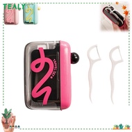 TEALY  Floss Box, Automatic Ejectable Oral Care Floss Dispenser, without Floss Floss Organiser
