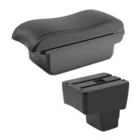For MAZDA CX-3 Armrest For Mazda 2 Skyactiv Version Cx3 Car Armrest Box Storage Box Curved Surface L