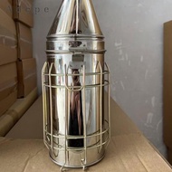 [Adepe] Bee Hive Smoker with Heat Shield for Outdoor Apiculture Accessories Beginner