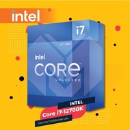 Intel Core i7-12700K LGA1700 12 Core 20 Thread 12th Gen Alder Lake