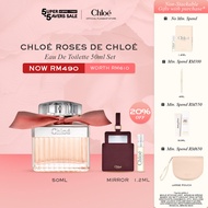 [5.5 Exclusive] Chloé Roses De Chloé Eau De Toilette 50ml | Magnolia Damasce Rose Cedar | A Bouquet 