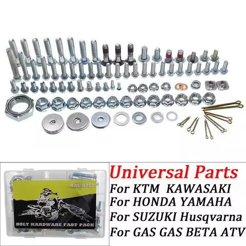 Motocross screw Hardware Bolt Full Plastics Fastener Kit For SUZUKI RM RMZ RMX DRZ For HONDA CRF150R