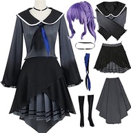 Asahina Mafuyu Cosplay Csotume Dress Mafuyu Cosplay Outfit Uniform With Wig Halloween For Women