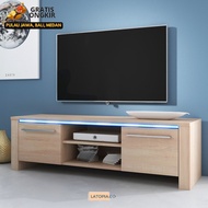 Meja TV / Rak TV Messa TV Stand Minimalis Panjang 120/150/180/200 cm Tergantung Kebutuhan Interior A