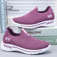 SKECHERS_Seager -Gowalk 3 Power Hitter รองเท้าลำลองผู้หญิง รองเท้าวิ่งแบบนุ่มแพลตฟ