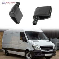 Water Jet 2E1955986 2PCS Washer Nozzle Windshield Washer 2006 - 2018 Black