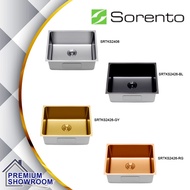 SORENTO Kitchen Sink 540mm | Undermount Nano Sink SINGLE Bowl | Sinki Stainless Steel | Sinki Dapur 
