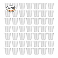 50pcs 30ml Plastic Shot Glass Disposable Shooter Cups Dispos Stainless Steel Material from Mainland 