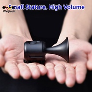 [Wjt] Bicycle Bell Electronic Horn Loud Warning Sound ABS 120db Safety Electric Bell IPX4 Speaker Al