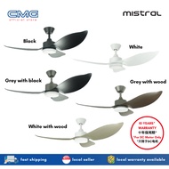 *Free Basic Installation* Mistral 46" D'Fan Ceiling Fan Space 46 with Remote Control