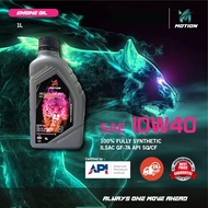 MOTION API SQ Fully Synthetic Engine Oil Car Lubricant (10W40/1L)