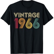 Men's cotton T-shirt Vintage 1966 59th Birthday Gift Retro 59 Years Old T-Shirt Print Original Desig