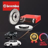 BREMBO FRONT BRAKE DISC ROTOR TRITON KB4T KL1TJ VGT PAJERO SPORT KH4W (09.A868.11) (09.D413.11)